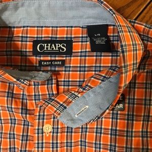 MEN Chaps long sleeve button down